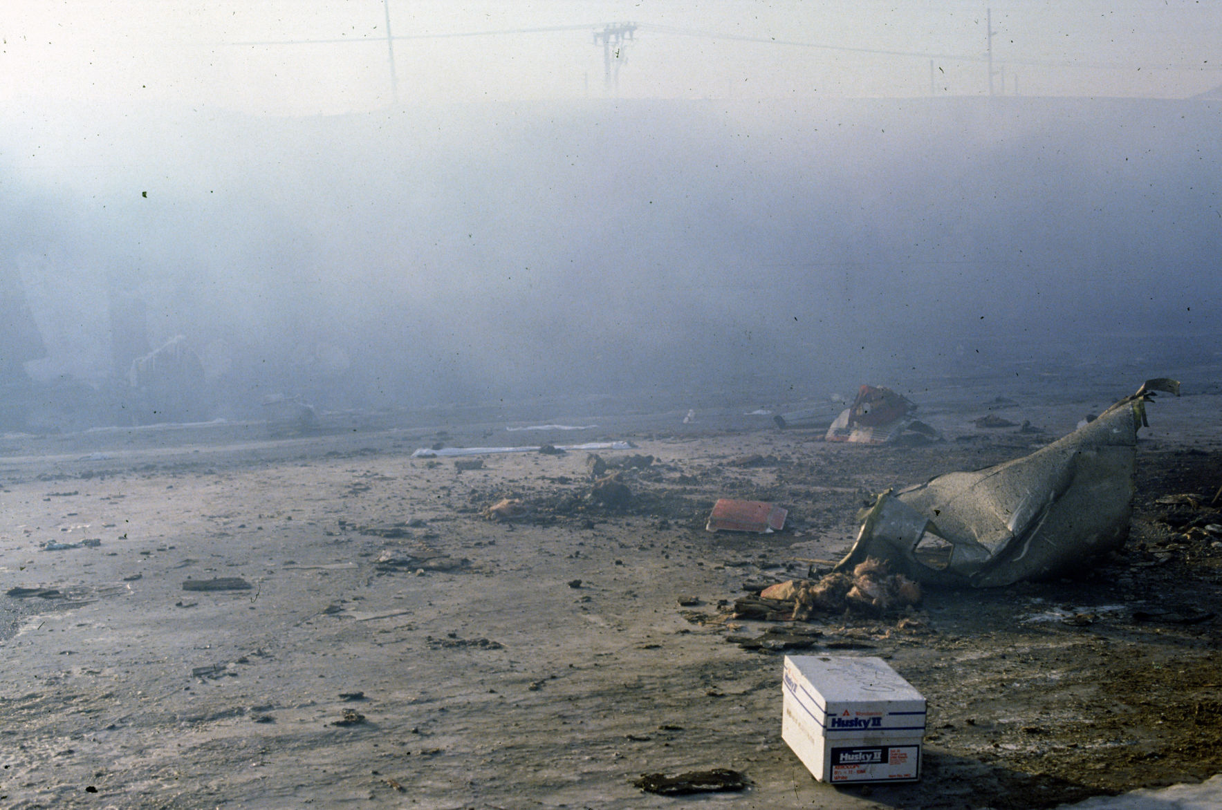 Billings plane crash investigation, Dec. 19, 1992